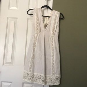 White/cream Dress